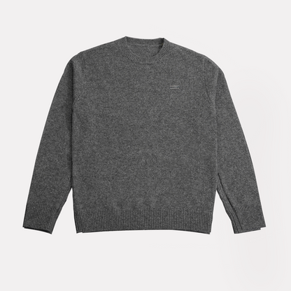 GREY WOOL SWEATER