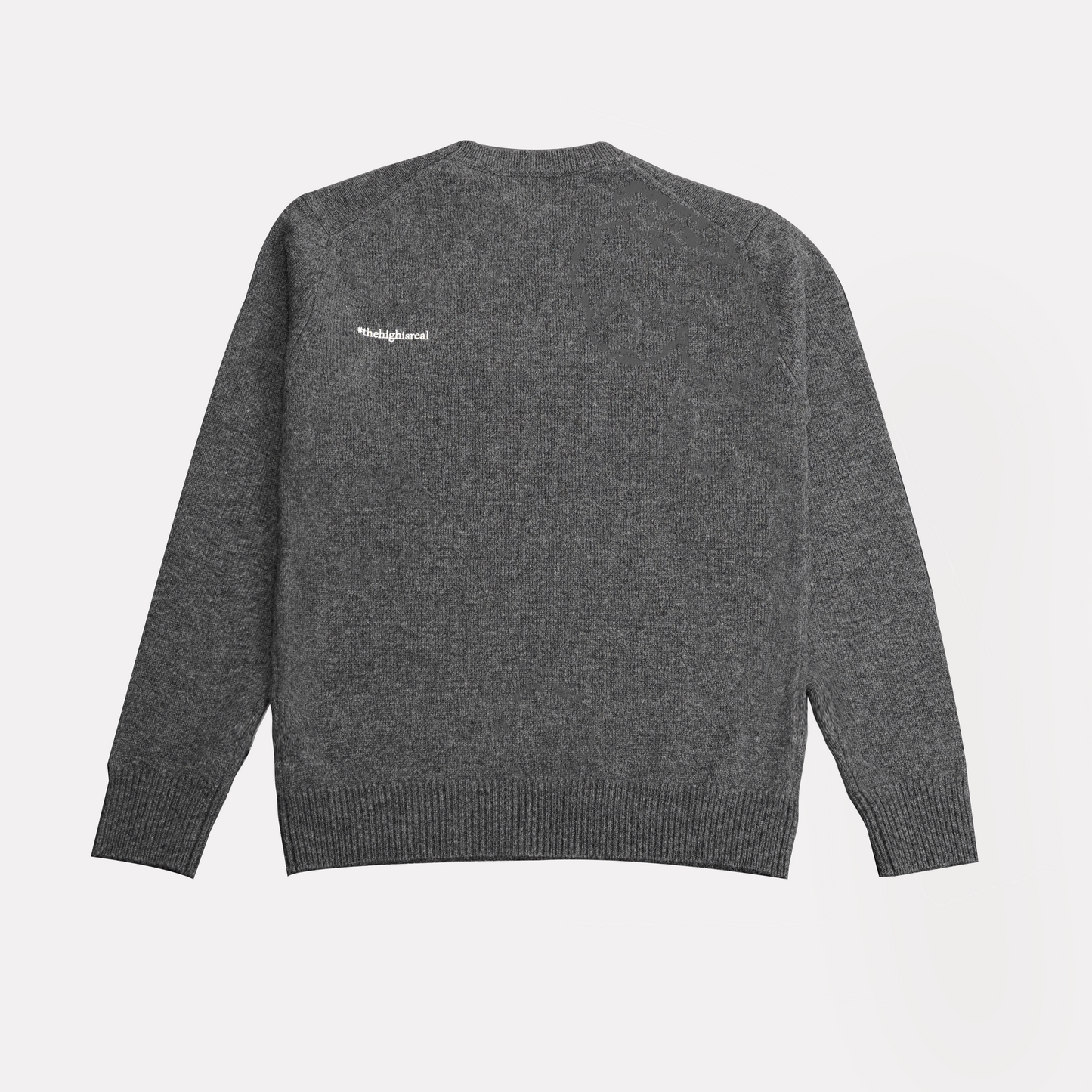 GREY WOOL SWEATER
