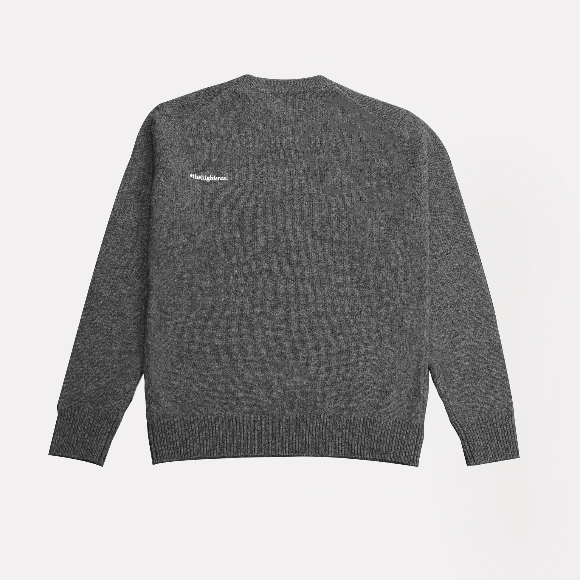 GREY WOOL SWEATER