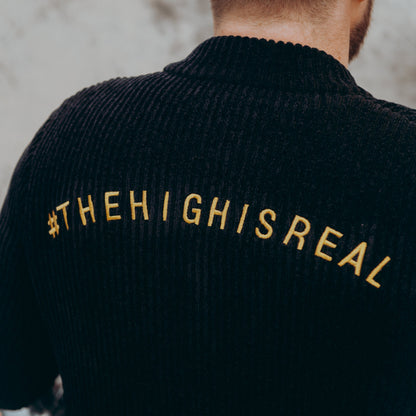 BLACK KNIT JACKET