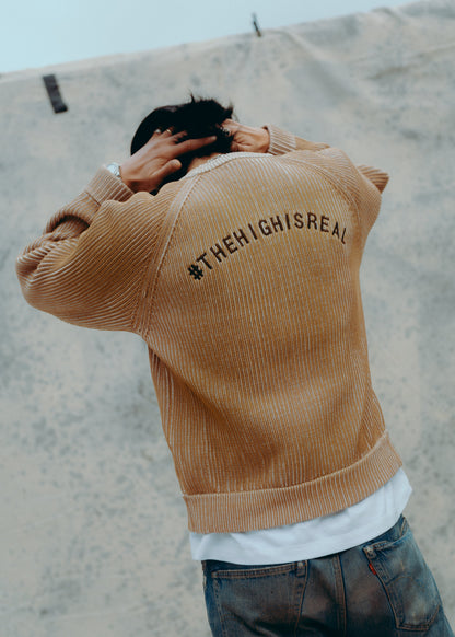 SAND KNIT SWEATER