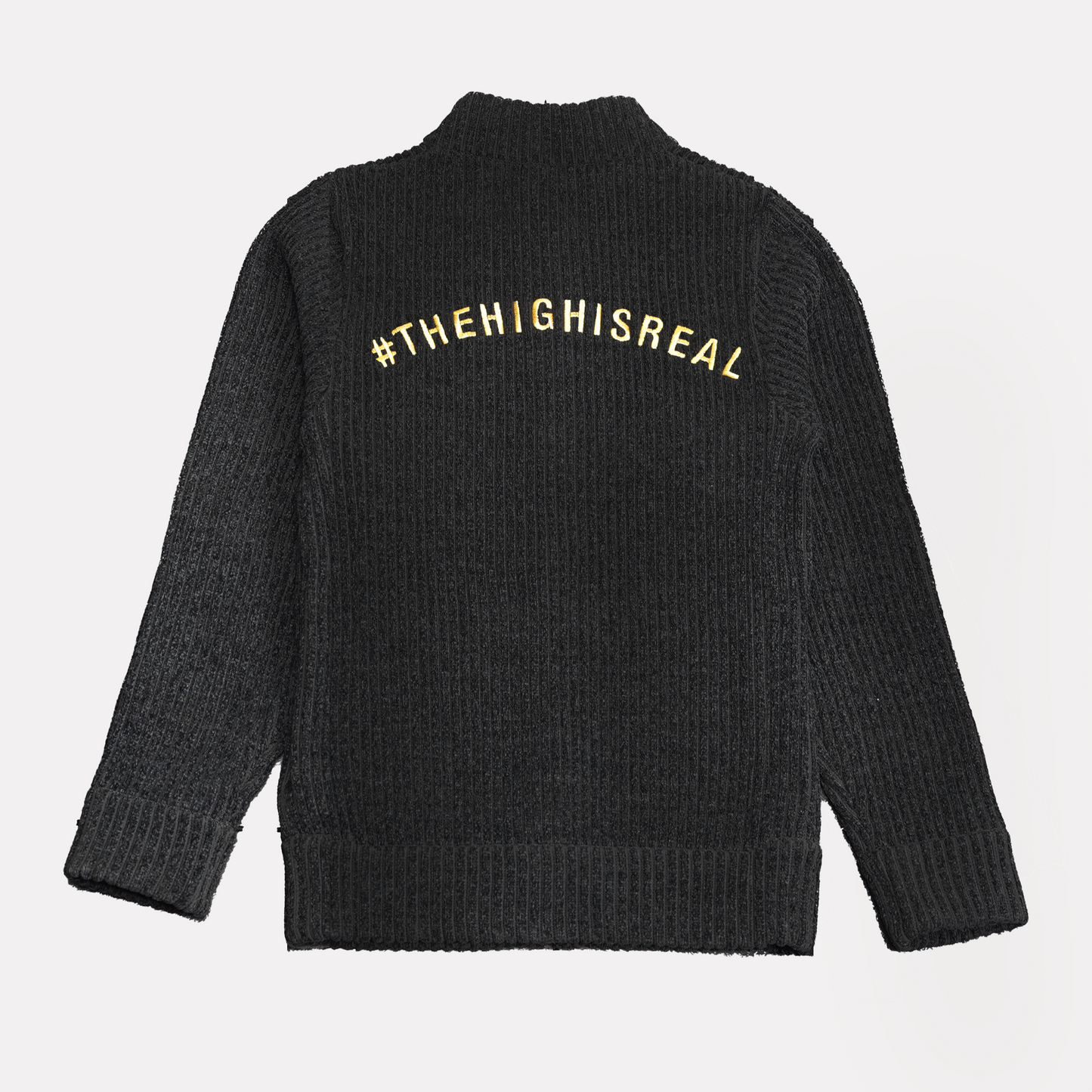 BLACK KNIT JACKET