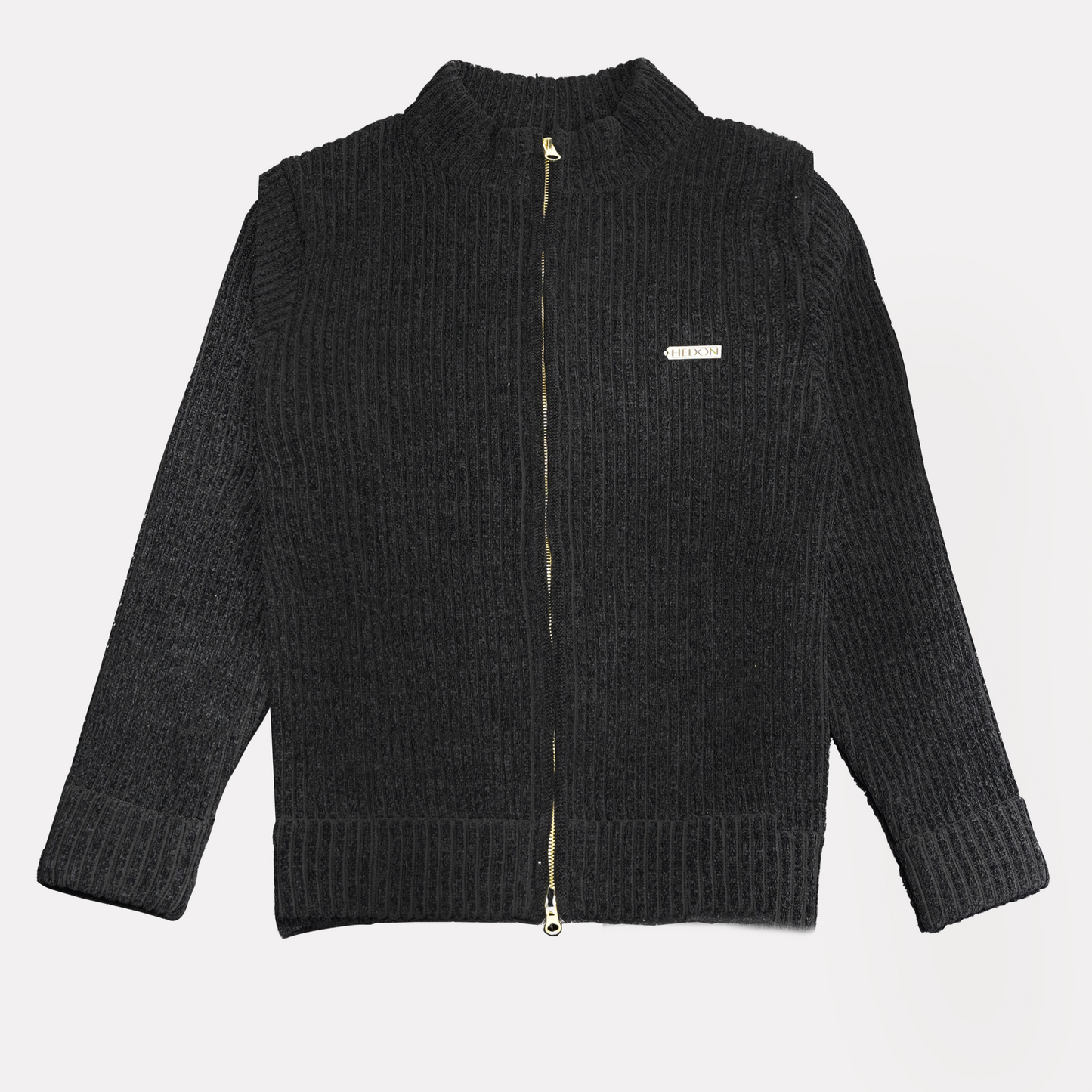 BLACK KNIT JACKET