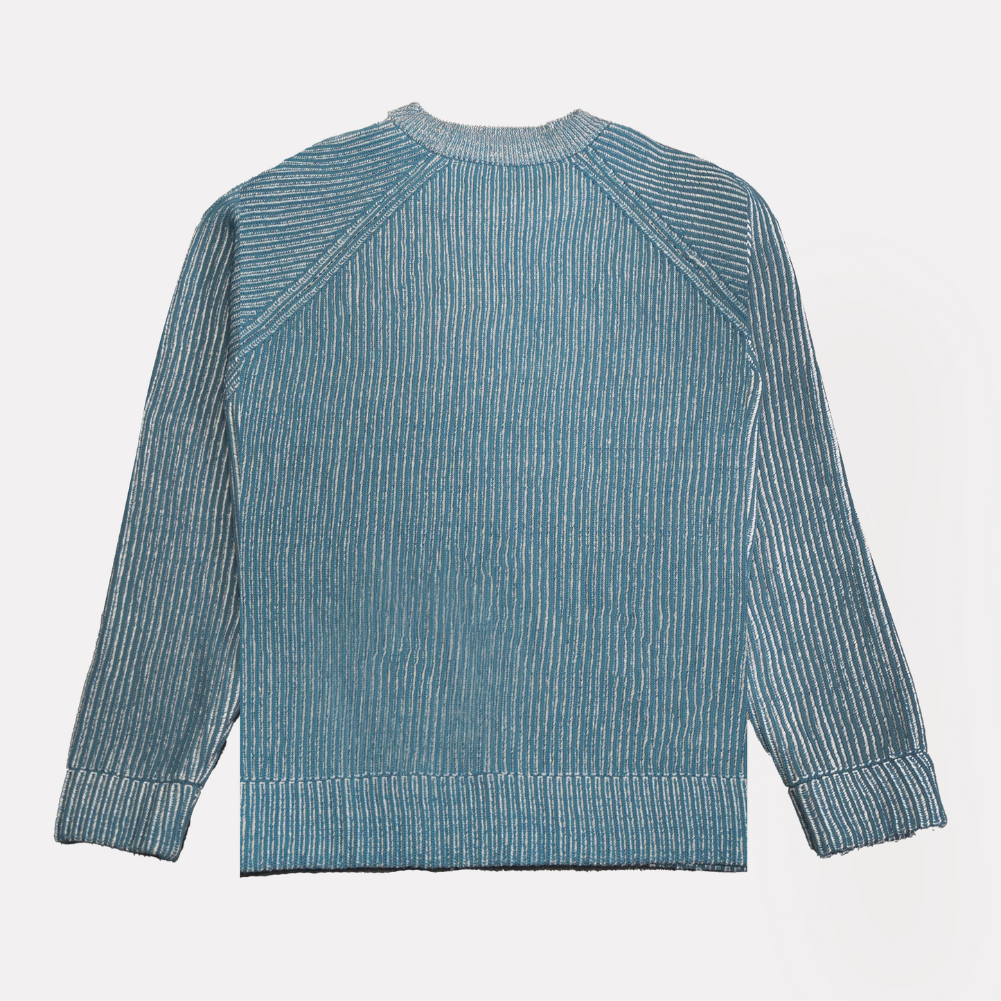 BLUE KNIT SWEATER