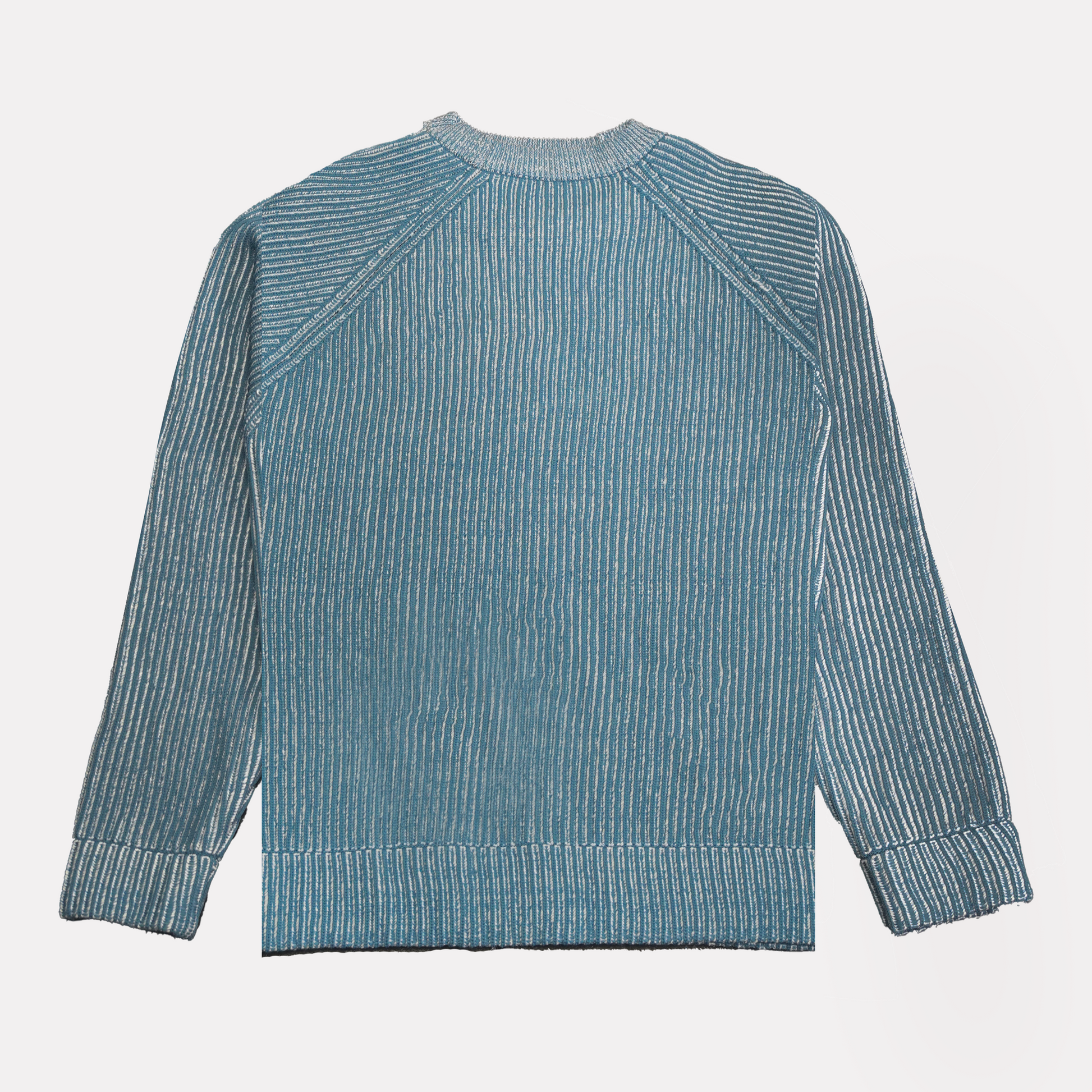 BLUE KNIT SWEATER